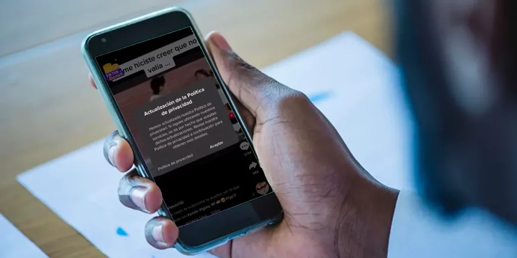 cambios en la politica de privacidad de tik tok red social