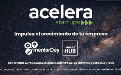 Somos mentores en el programa “Acelera Startups”. apúntate gratis