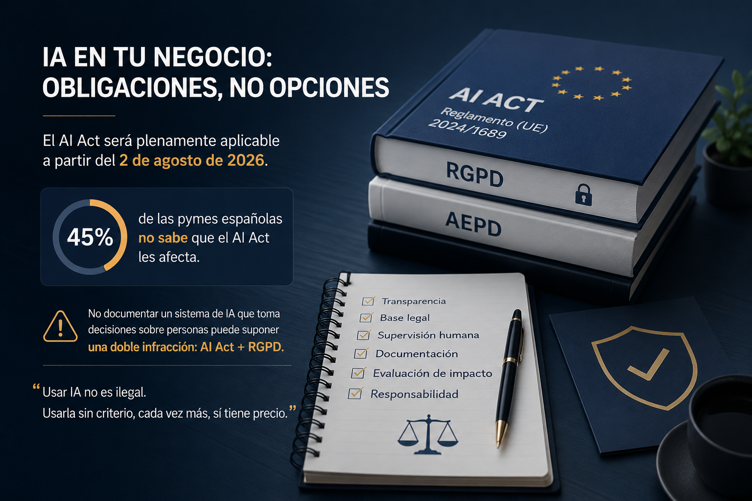 Ley de IA en España: 5 cosas ilegales que podrías estar haciendo en tu negocio